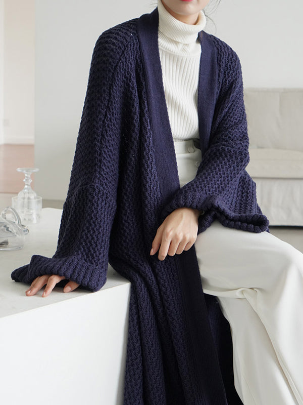 Knit Oversized Relaxed Cardigan