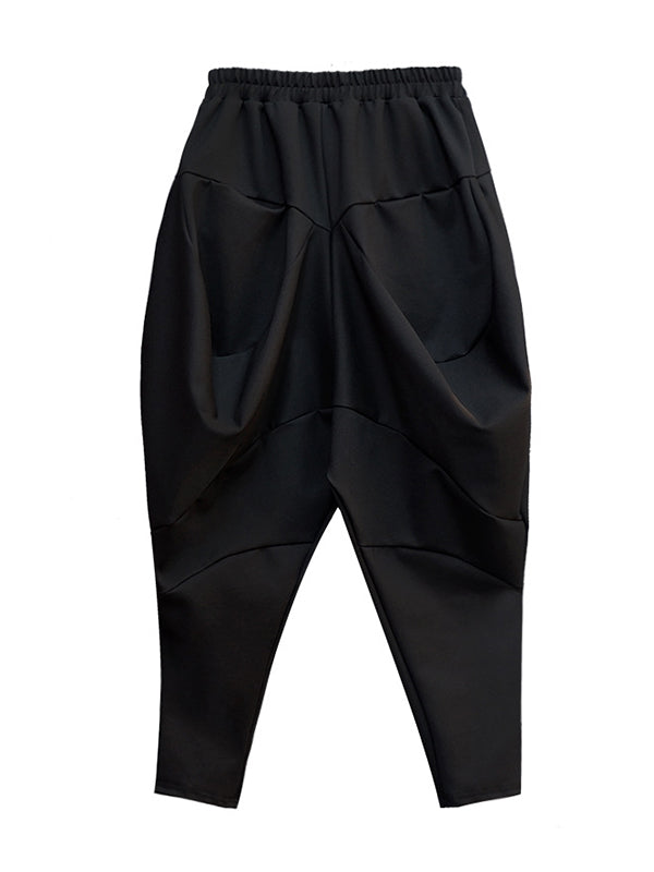 High-Waist Harem Relaxed Pants