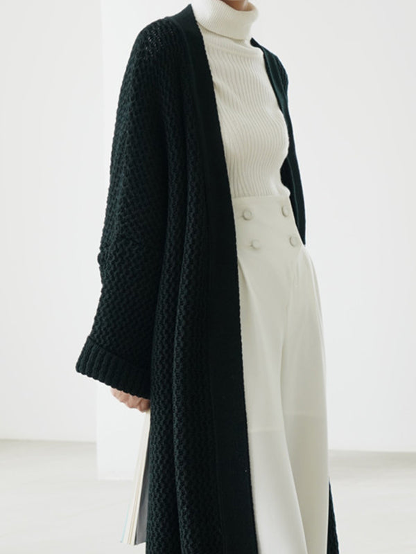 Knit Oversized Relaxed Cardigan