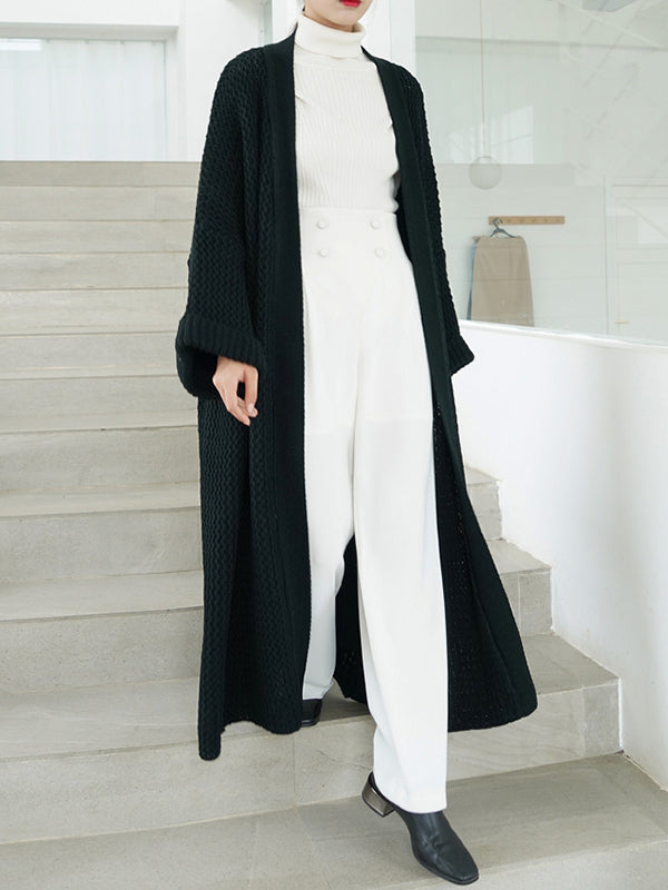 Knit Oversized Relaxed Cardigan