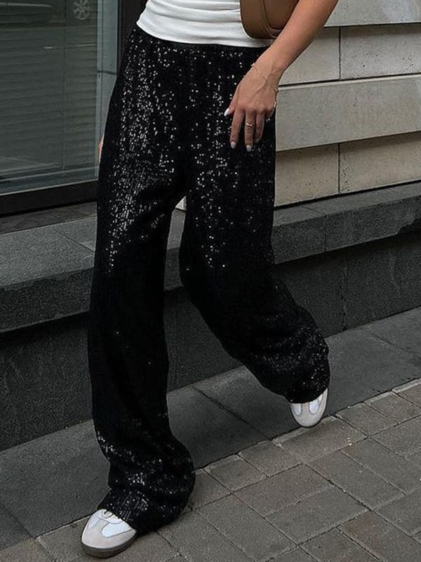 Elastic Relaxed Pants