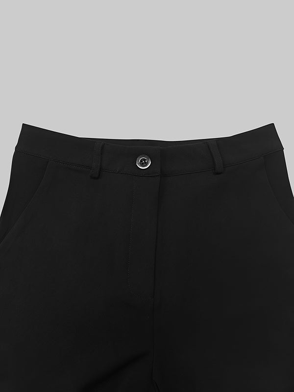 Wide-Leg High-Waist Relaxed Pants