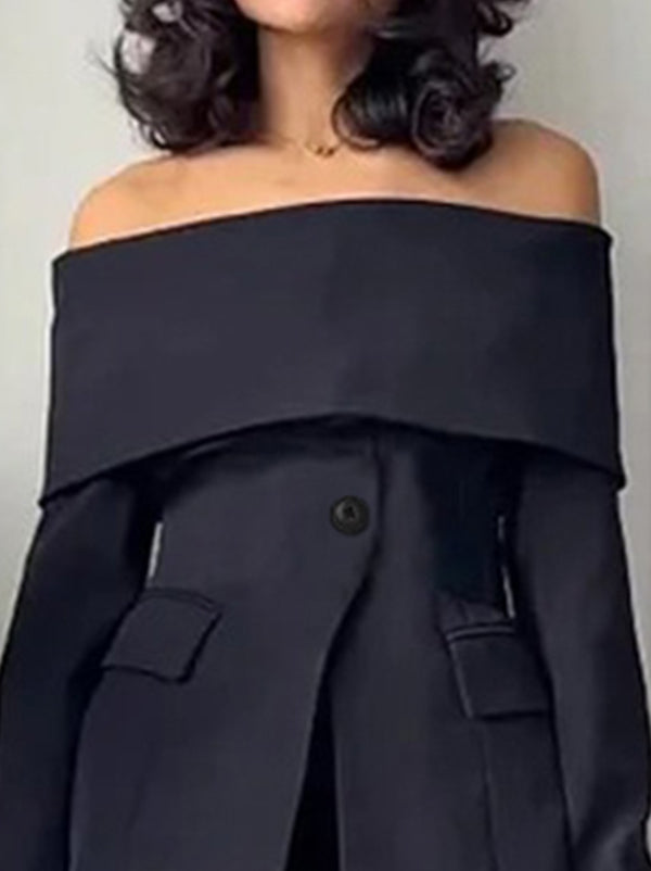 Long-Sleeve Blazer