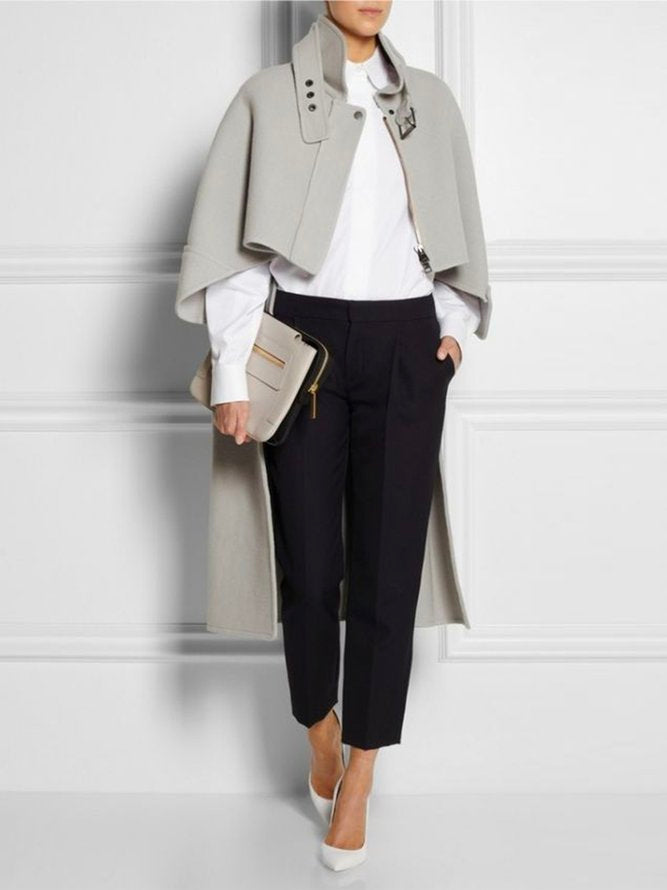 Stand-Collar Relaxed Jacket