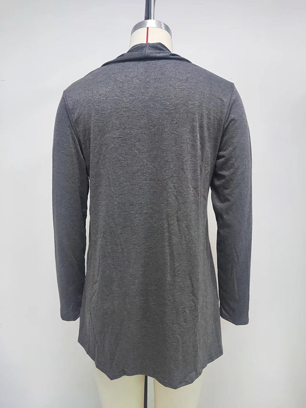 Long-Sleeve Relaxed Jacket