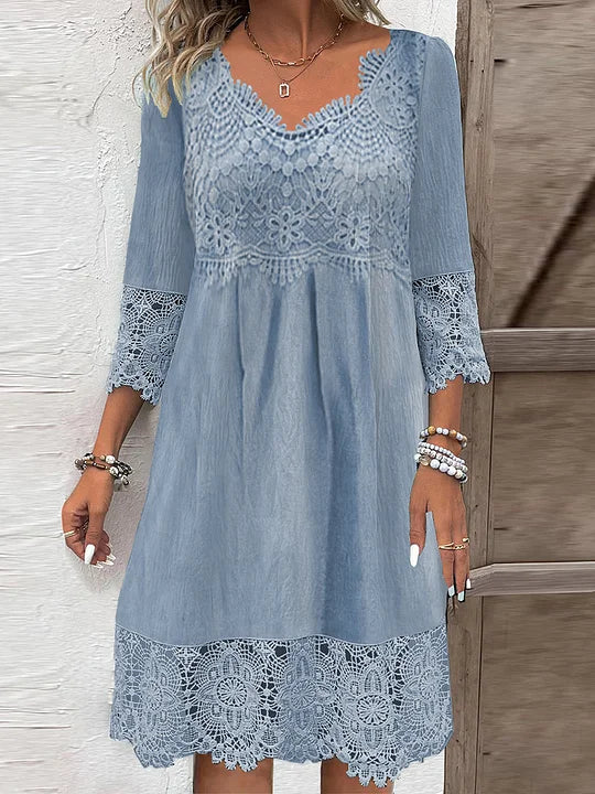 Kalista | Midi Lace Dress