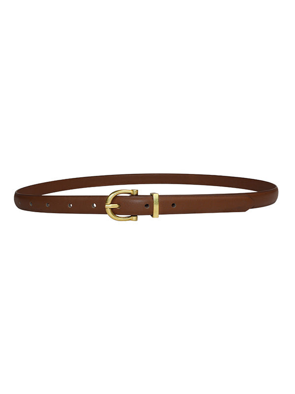 Buckle Contrast Belt