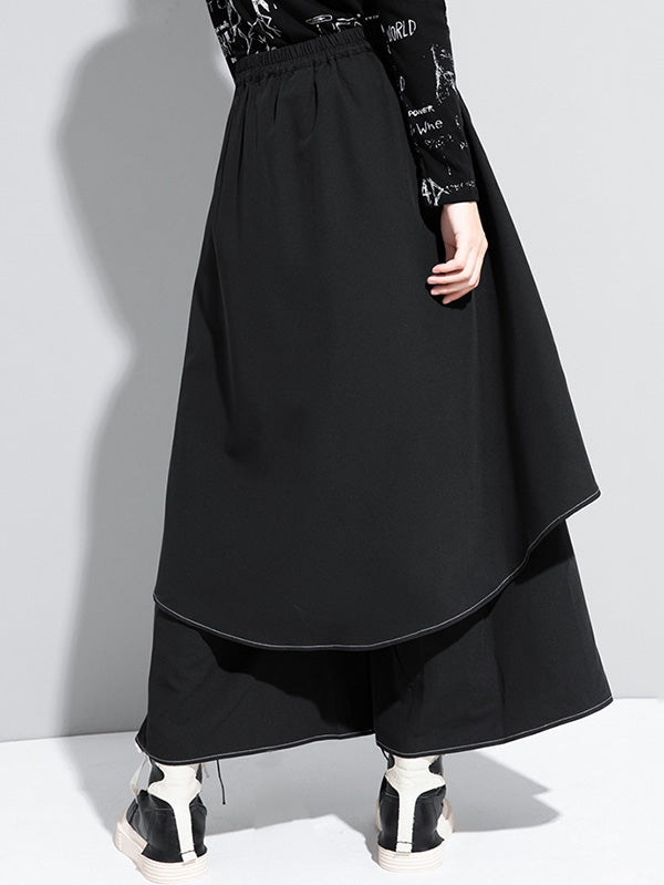 Wide-Leg Relaxed Pants
