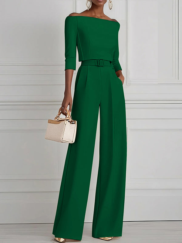 High-Waist Pleated Pants