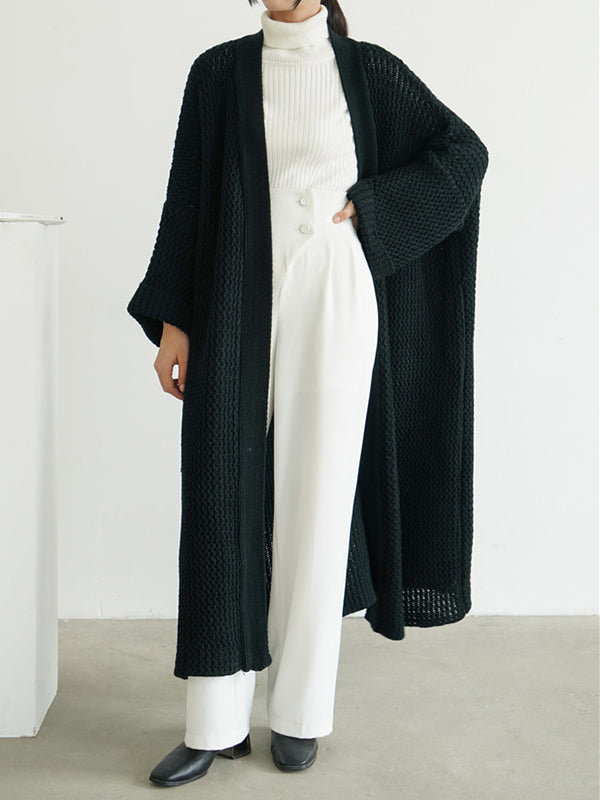 Knit Oversized Relaxed Cardigan