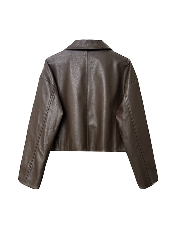 Zip Long-Sleeve Relaxed Jacket