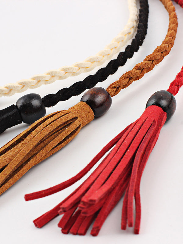 Fringe Woven Belt