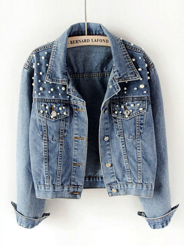 Denim Long-Sleeve Jacket