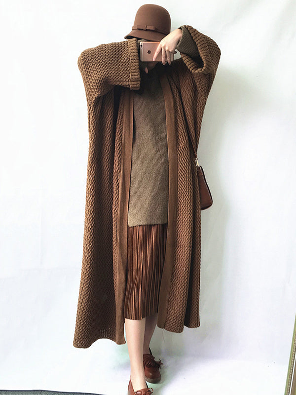 Knit Oversized Relaxed Cardigan
