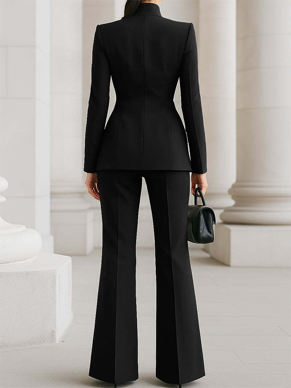 Wide-Leg High-Waist Pants