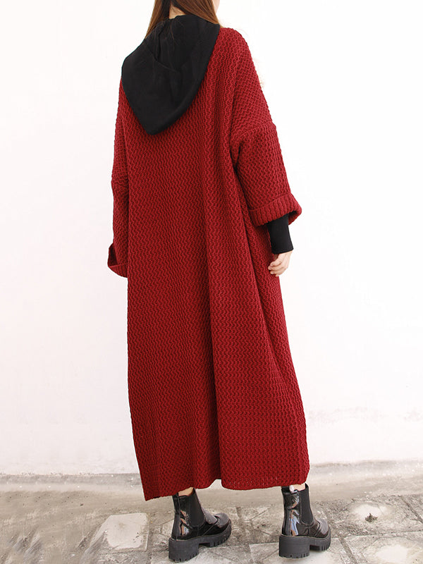 Knit Oversized Relaxed Cardigan