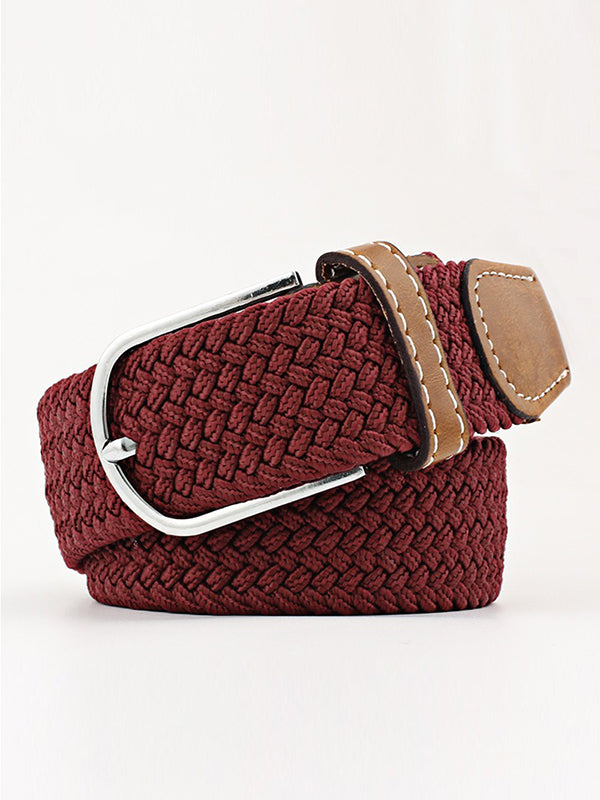 Woven Contrast Belt