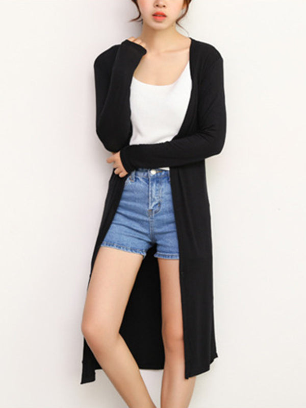 Long-Sleeve Relaxed Jacket