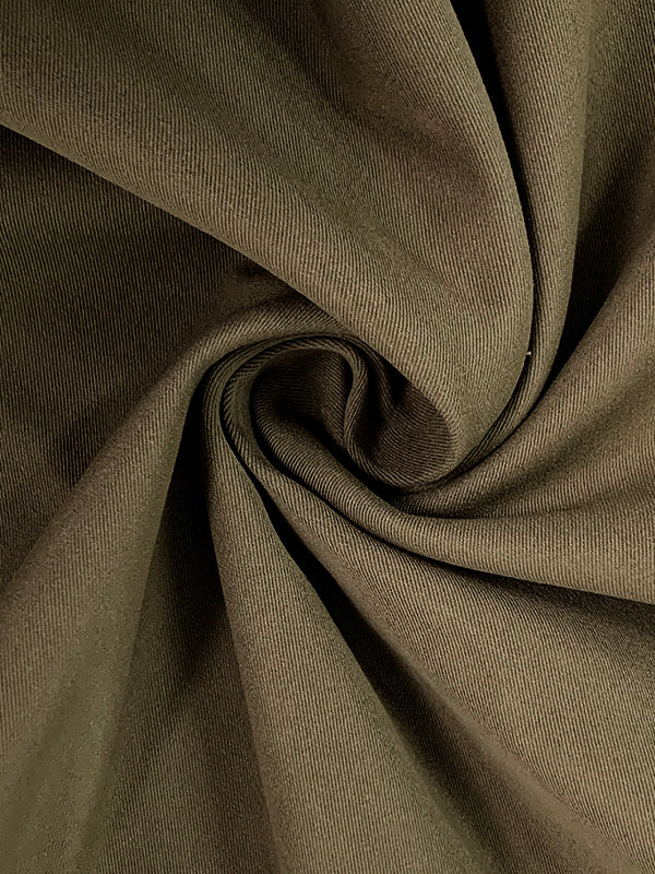 Wide-Leg V-Neck Button-Detail Relaxed Belt