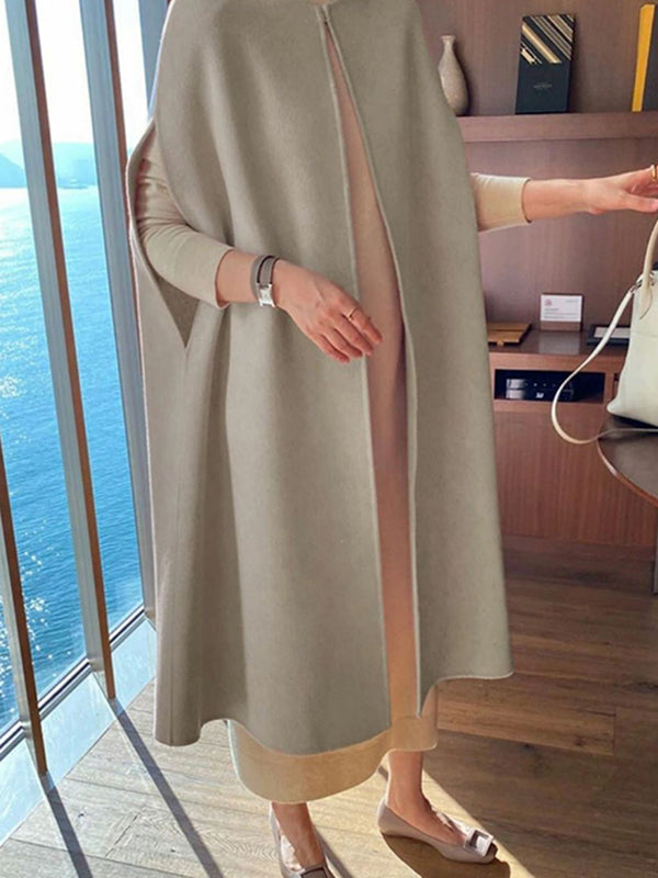 Round-Neck Sleeveless Jacket
