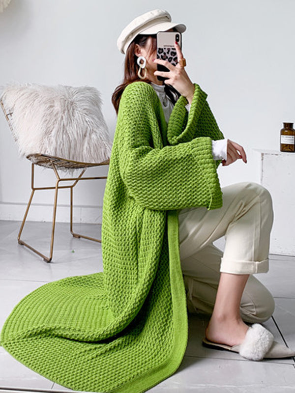 Knit Oversized Relaxed Cardigan