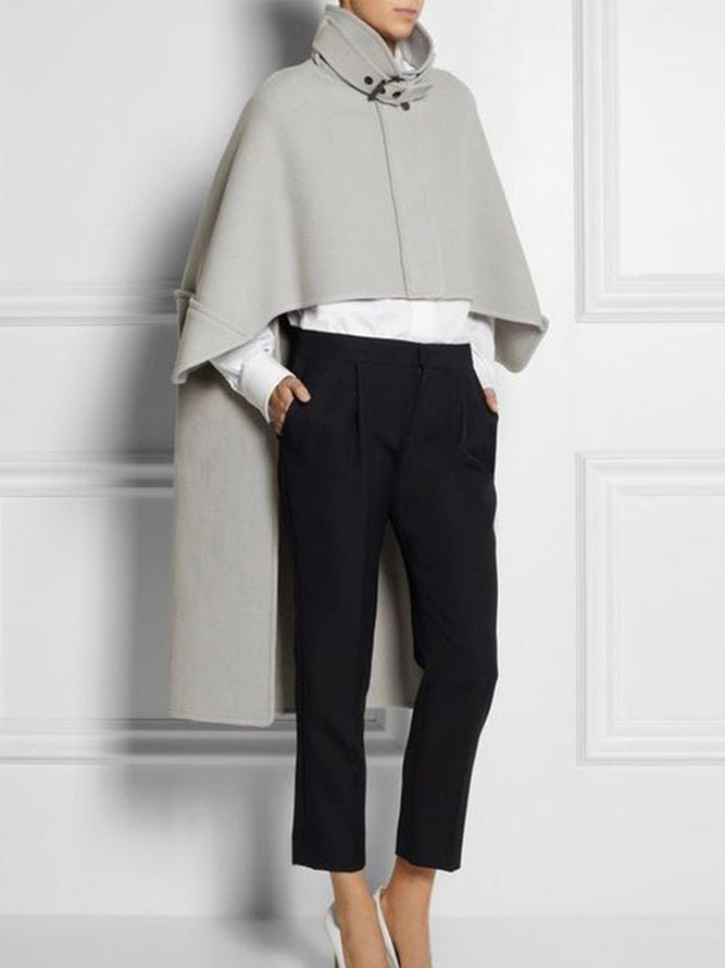 Stand-Collar Relaxed Jacket