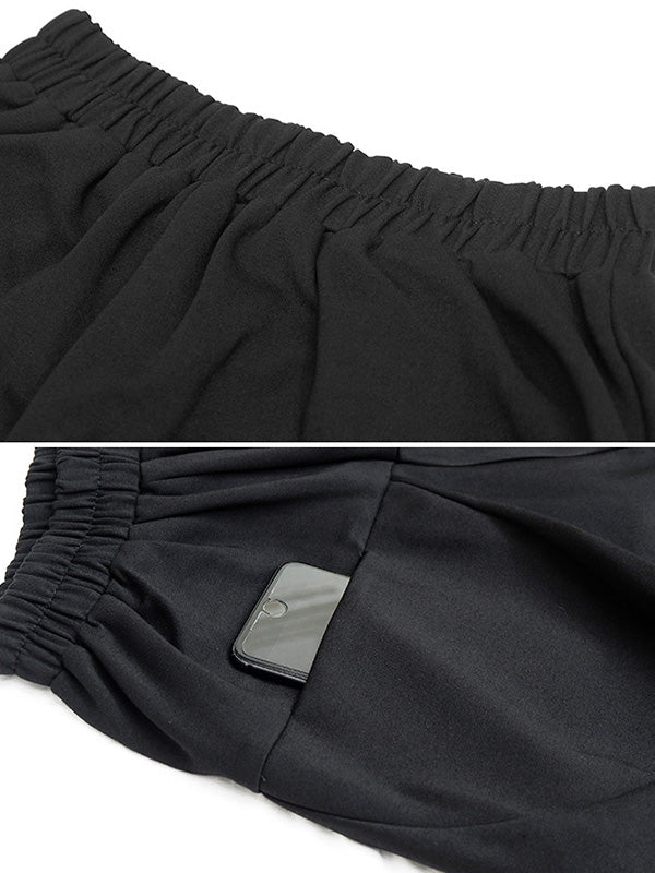 High-Waist Harem Relaxed Pants
