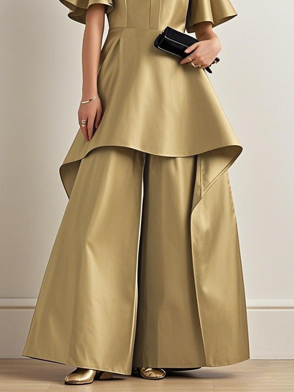High-Waist Relaxed Pants