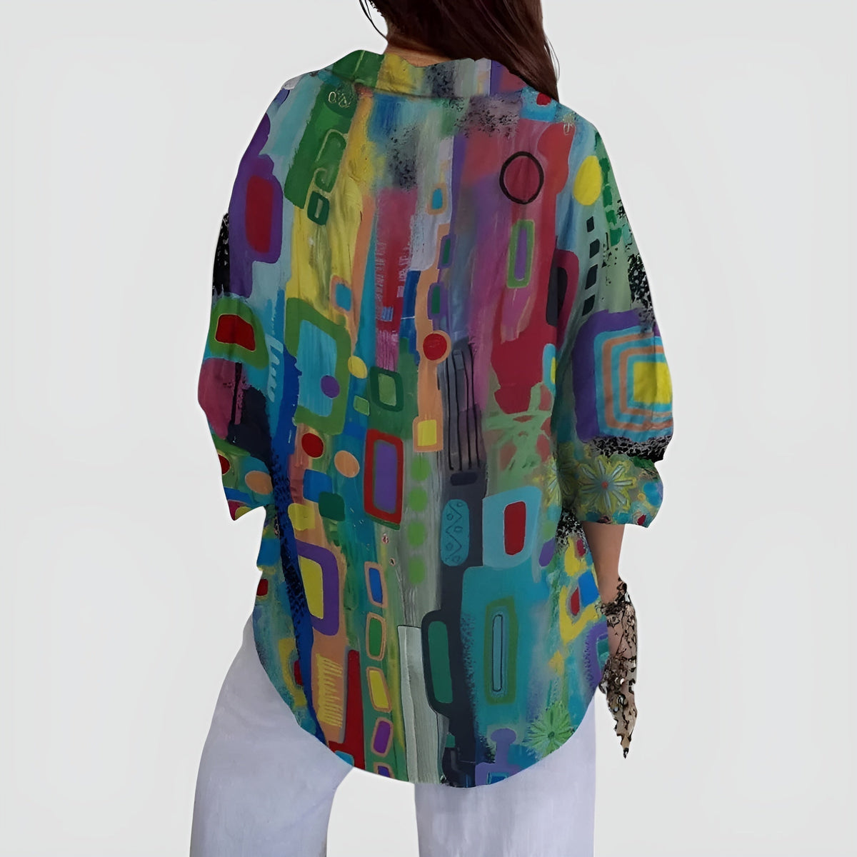Everly | Blouse Geometric