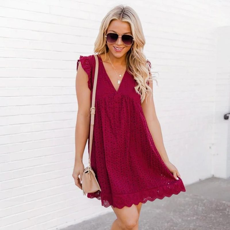 Amalia | 2-in-1 Dress with Built-In Shorts