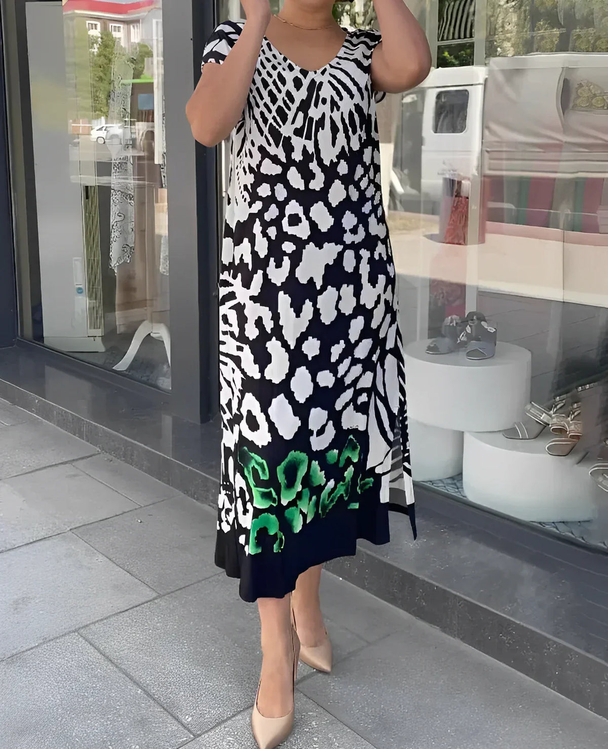 Serena | Printed Dress