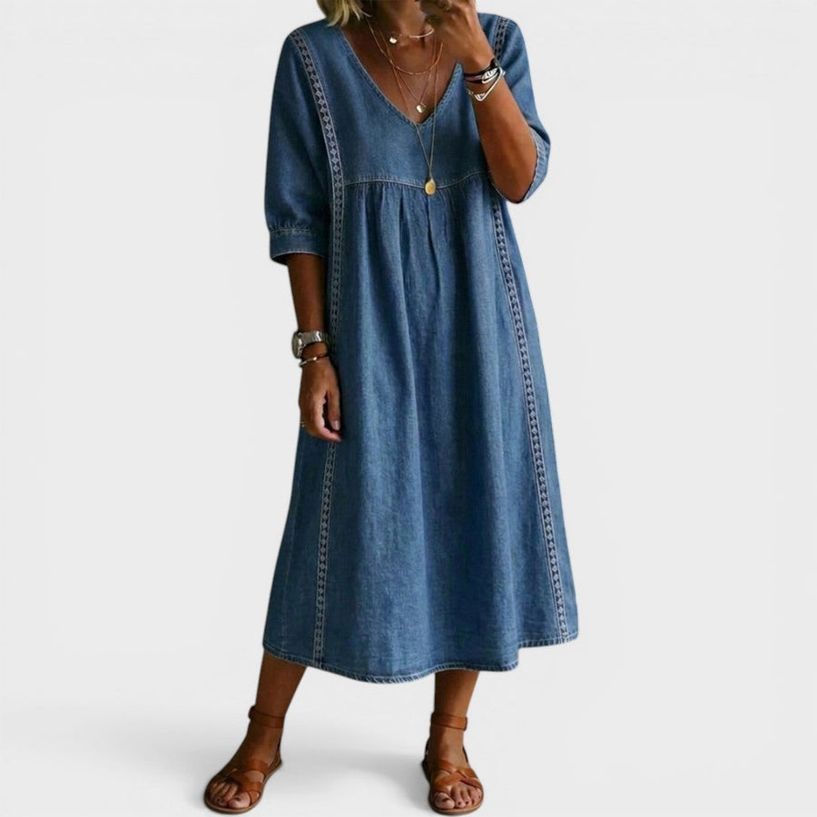 Esther | Denim Dress