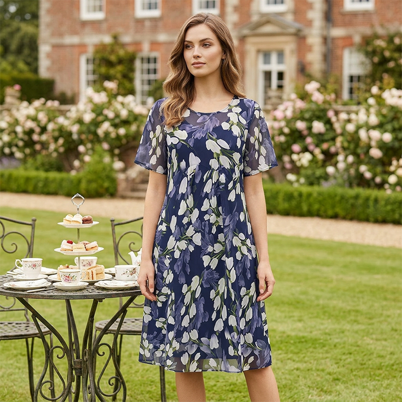 Teresa | Floral A-Line Dress