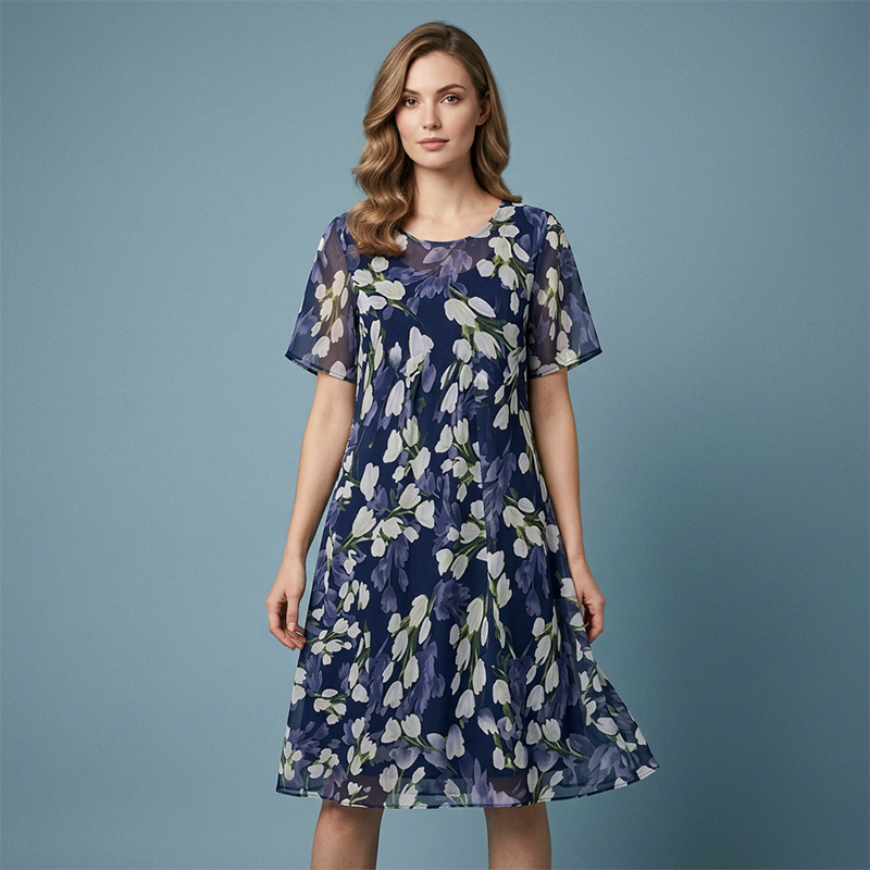 Teresa | Floral A-Line Dress