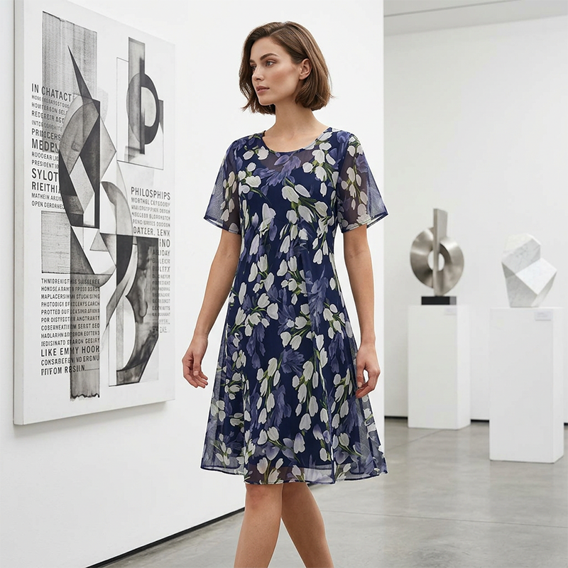 Teresa | Floral A-Line Dress