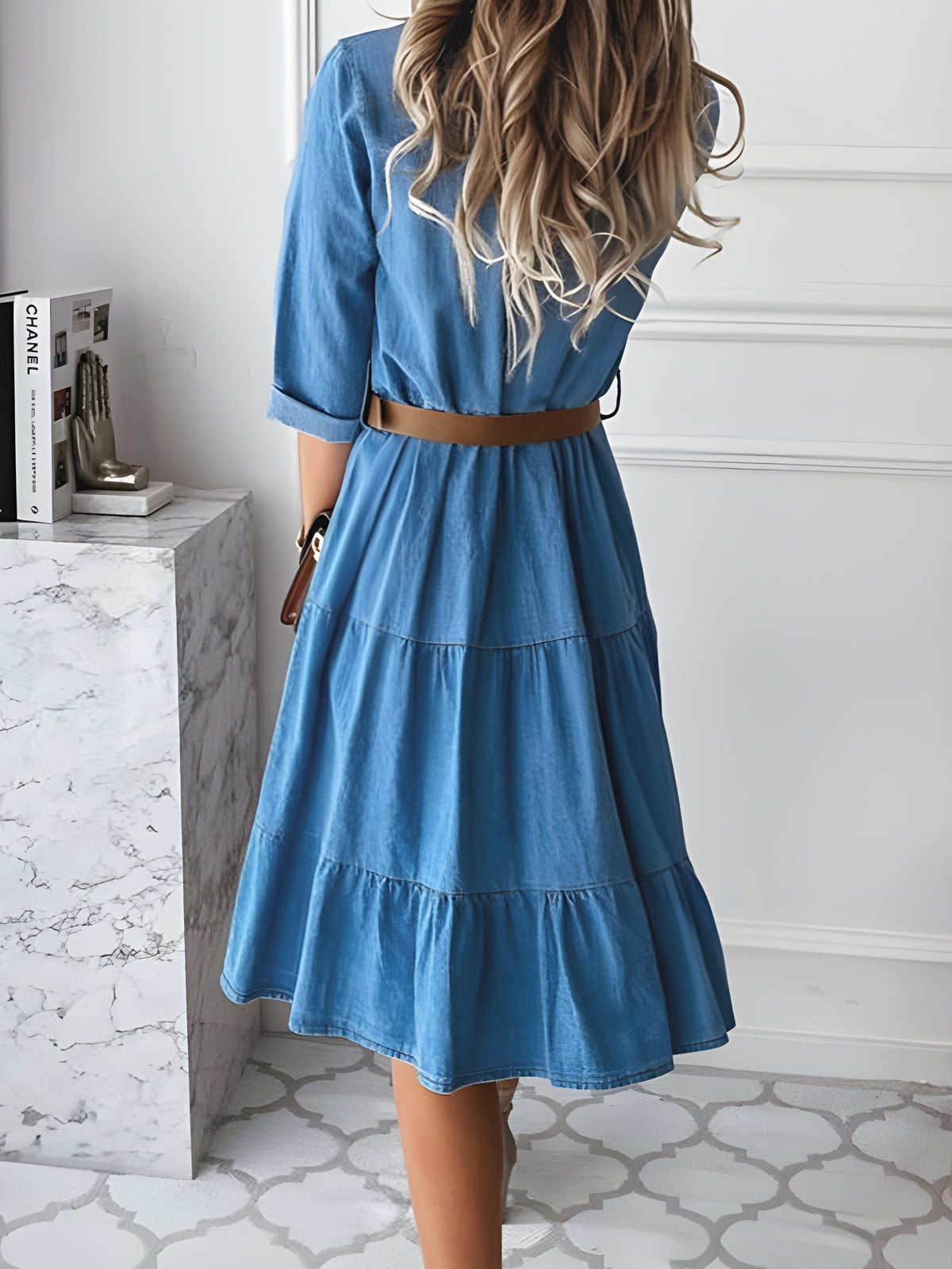 Katie | Denim Dress