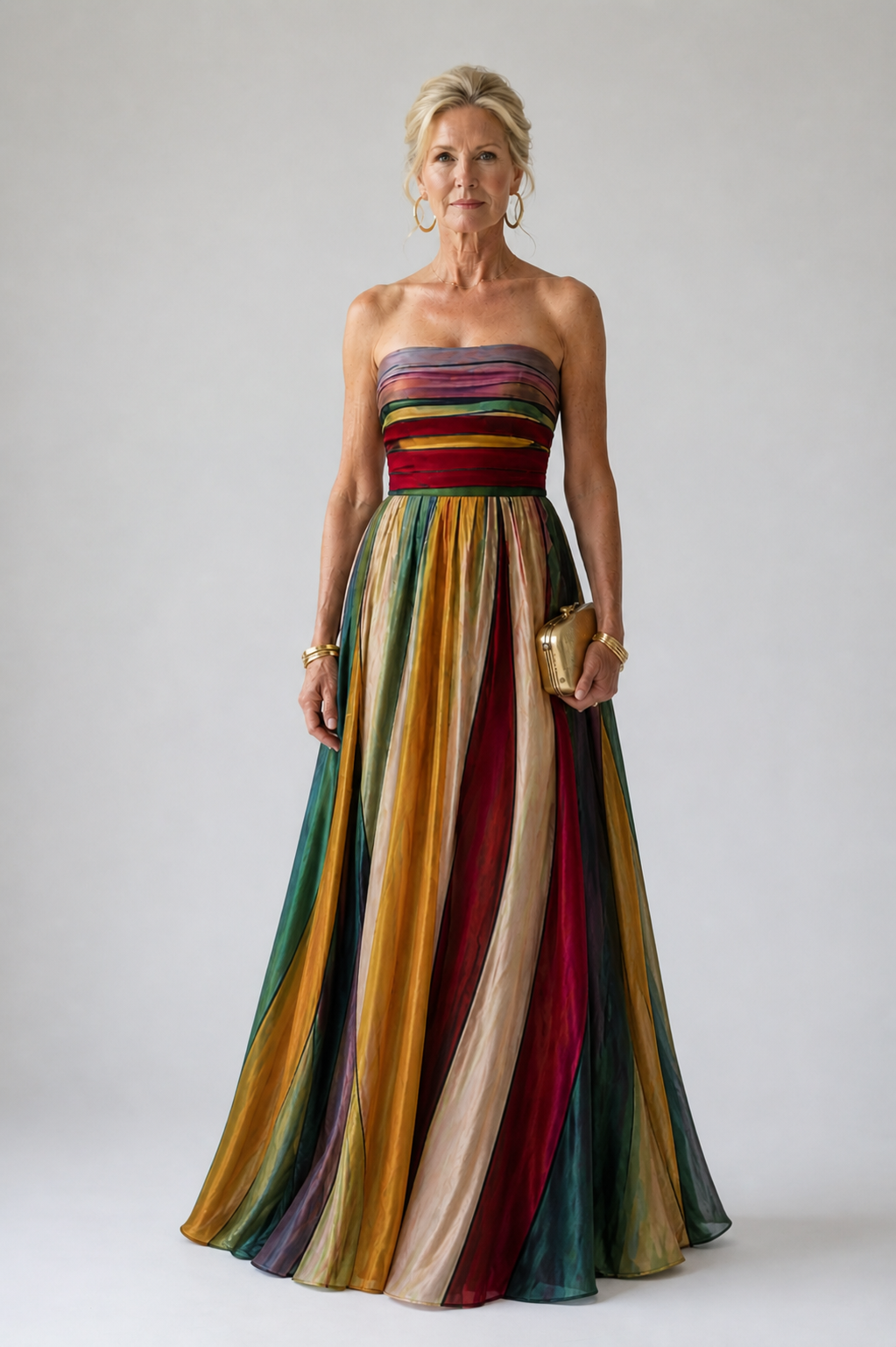 Thalia | Strapless A-Line Dress