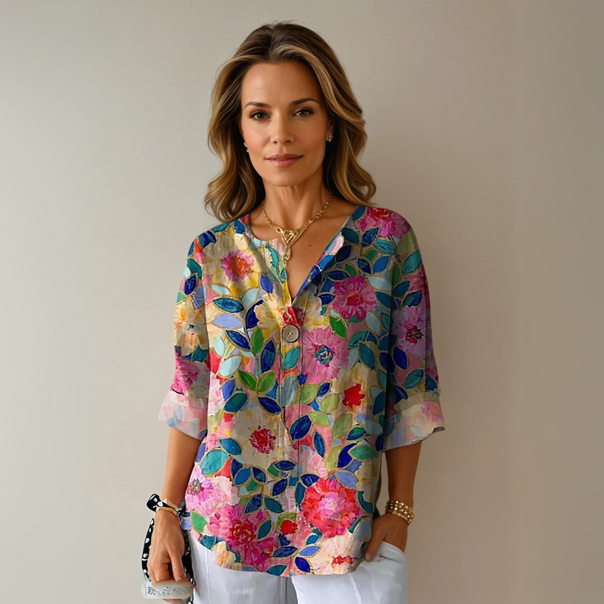 Aaliyah | Floral Print Blouse