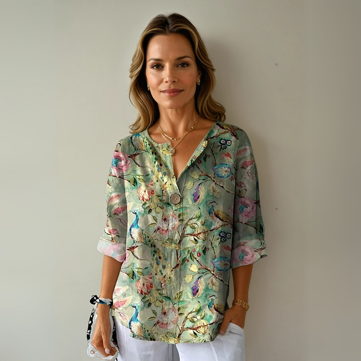 Aaliyah | Floral Print Blouse
