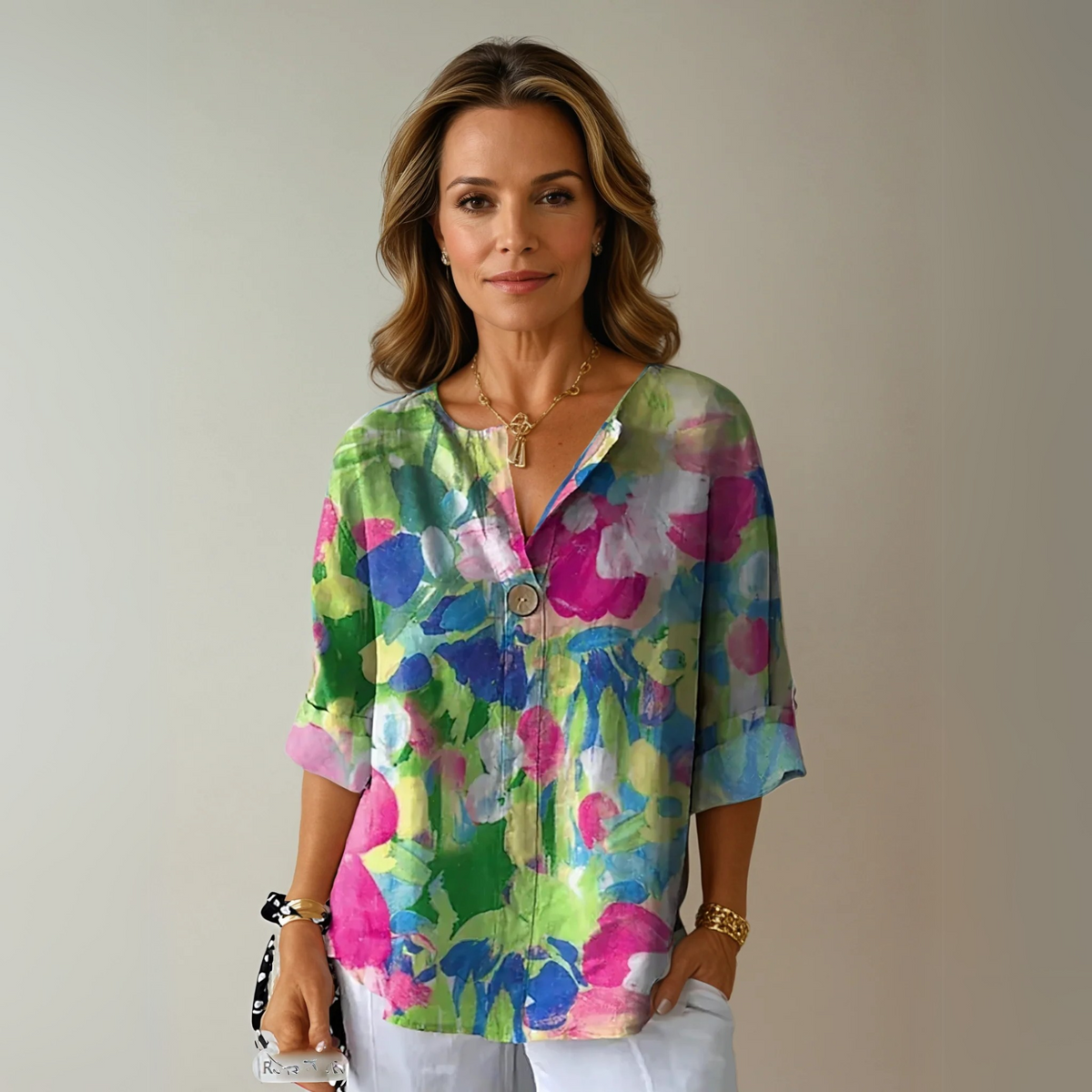 Aaliyah | Floral Print Blouse
